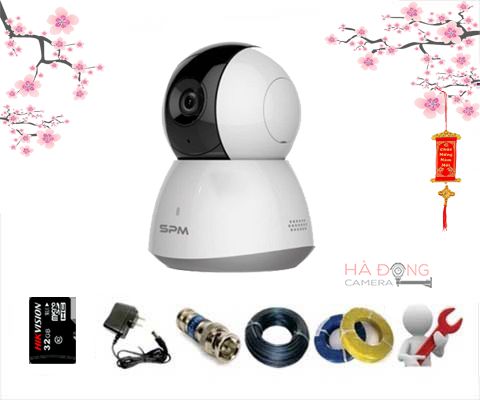 Camera không dây quay 360º của Viettel