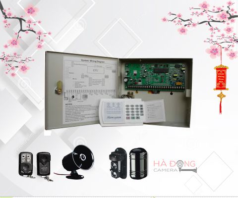 Bộ trung tâm báo động AOLIN có đi dây AL-9288