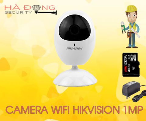 Bộ camera 1MP, wifi, hồng ngoại 10m, audio
