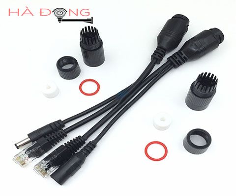Jack chuyển đổi POE từ dây mạng chống nước.