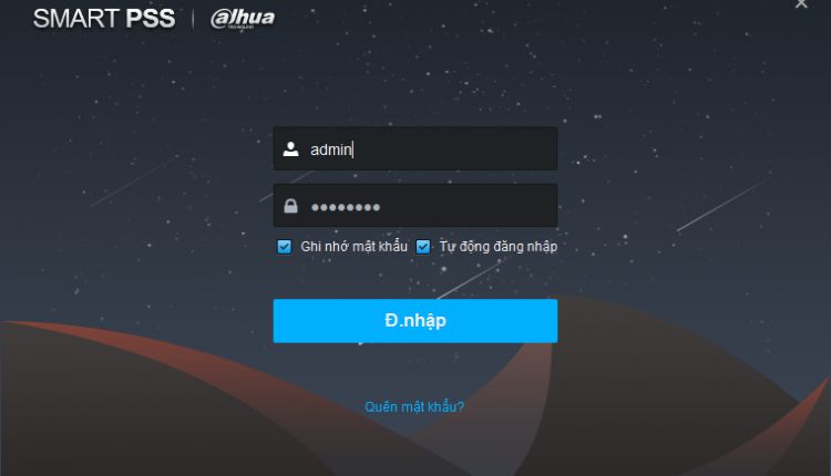 Hướng dẫn cài đặt Smart PSS đa ngôn ngữ có Tiếng Việt