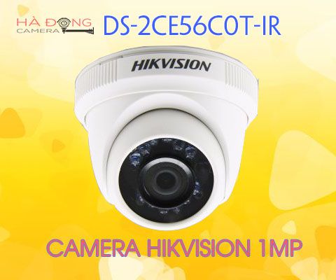 Camera bán cầu 1.0 Megapixel HIKVISION DS-2CE56C0T-IR