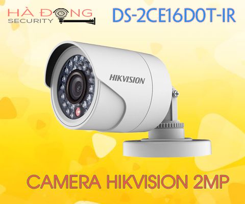 Camera bán cầu 2.0 Megapixel HIKVISION DS-2CE16D0T-IR