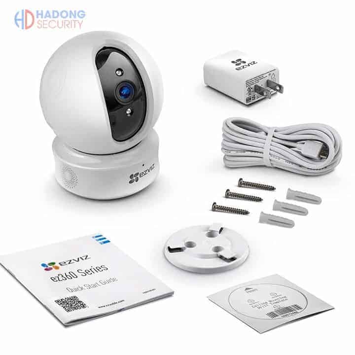 Camera Ezviz C6CN 1mp wifi quay quét, đàm thoại
