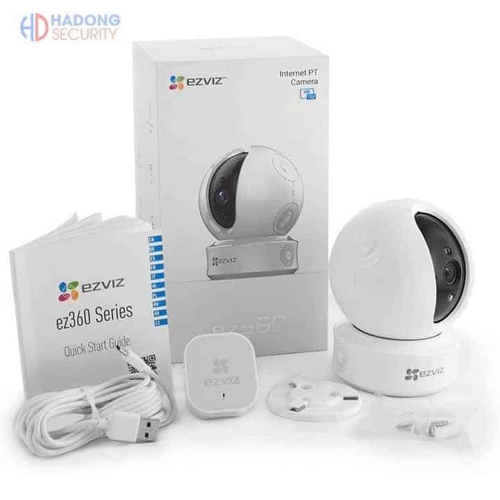 Camera Ezviz C6CN 1mp wifi quay quét, đàm thoại