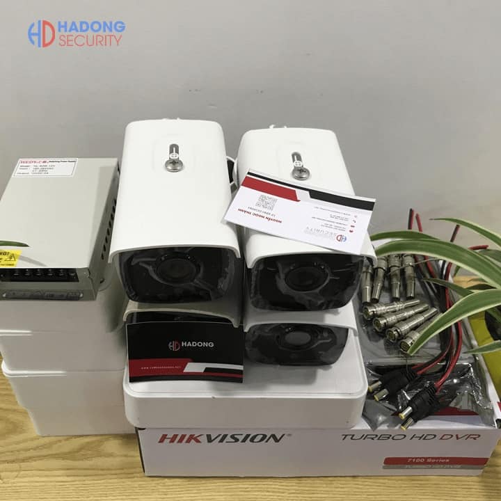 Bộ camera Hikvision 2mp hồng ngoại 80m