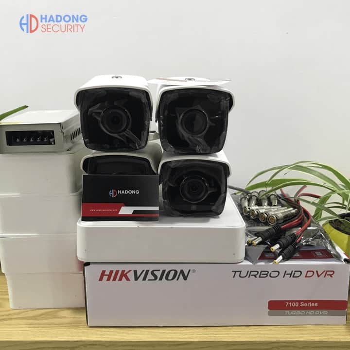 Bộ camera Hikvision 1mp hồng ngoại 80m