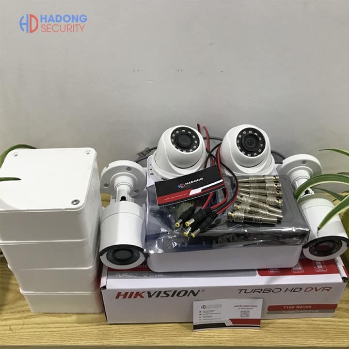 Bộ camera Hikvision 1mp hồng ngoại 20m