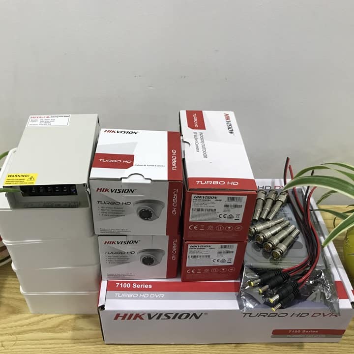 Bộ camera Hikvision 1mp hồng ngoại 20m