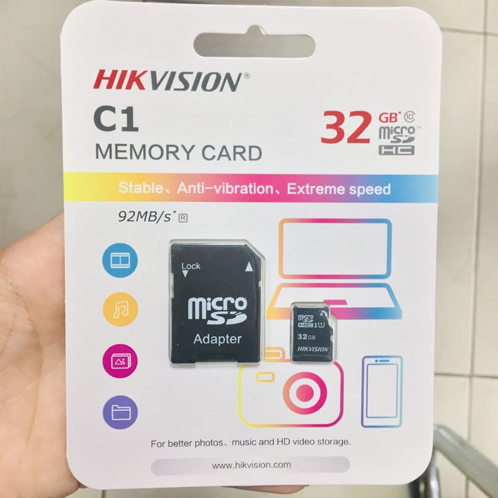 Thẻ nhớ camera 32GB chuyên dụng cho camera