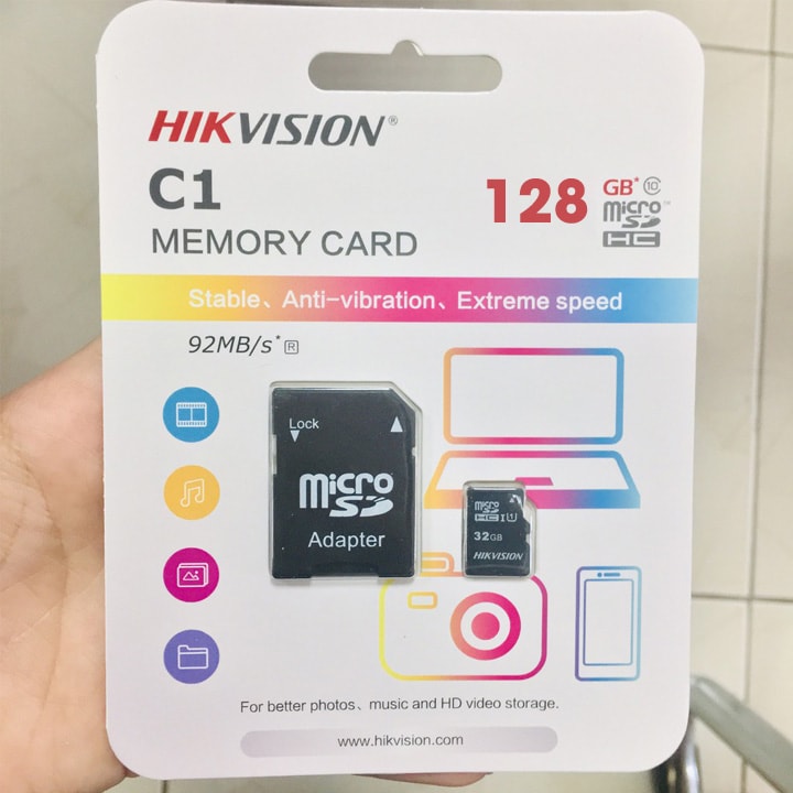 Thẻ nhớ camera 128GB chuyên dụng cho camera