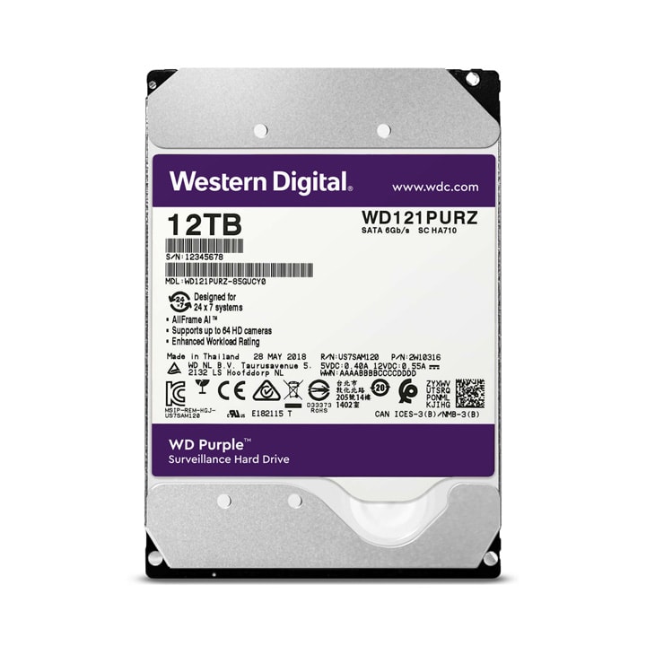 Ổ cứng camera 12Tb (12000GB) chuyên dụng camera quan sát