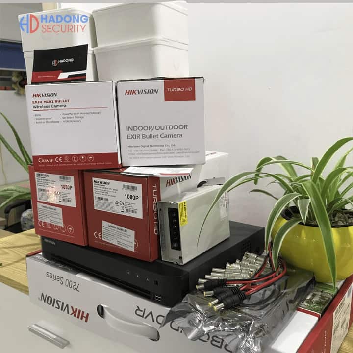 Bộ camera Hikvision 5mp hồng ngoại 80m